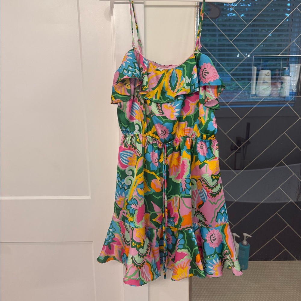 Sugarlips Colorful Floral Mini Dress